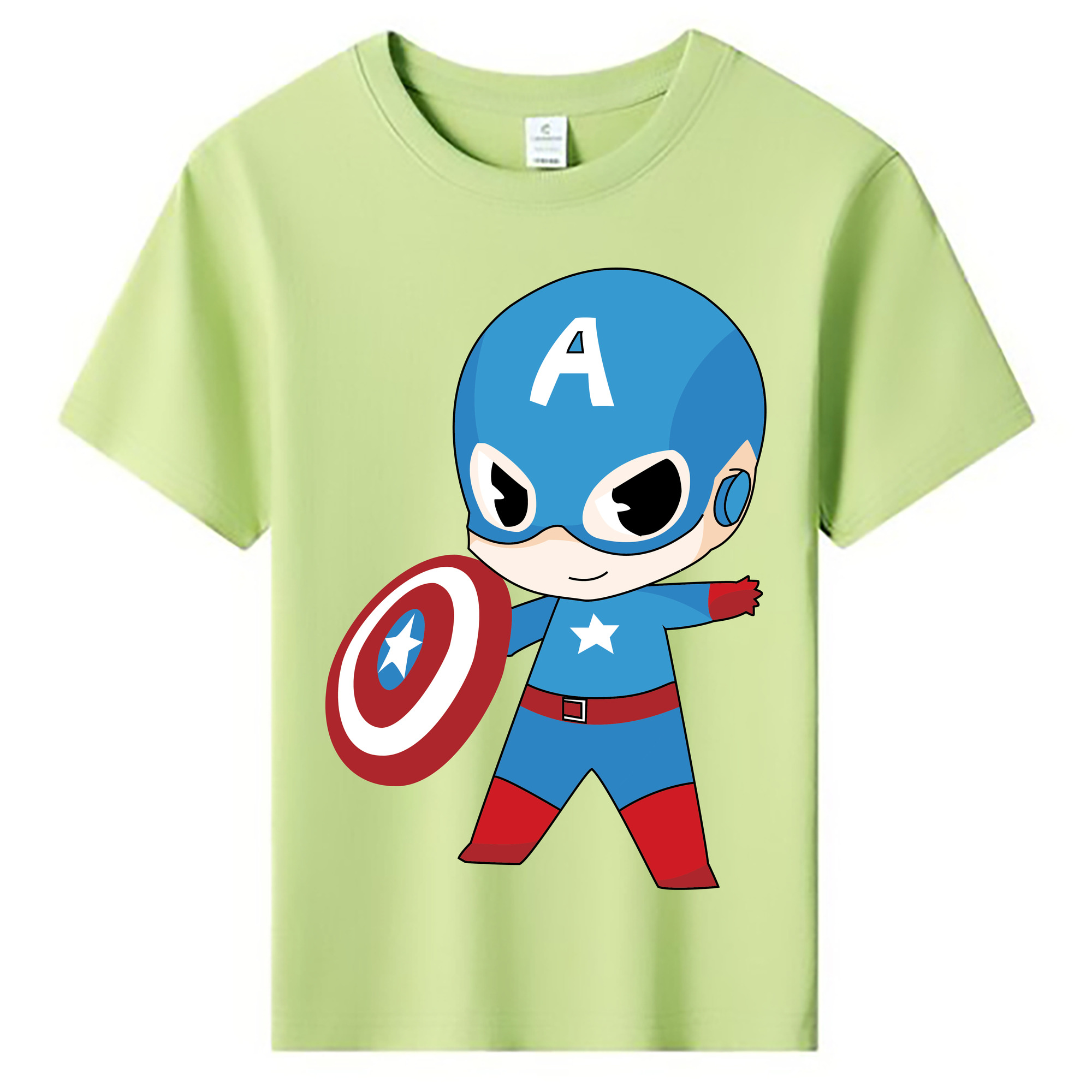（画像用） アベンジャーズ The Avengers 綿100％キッズTシャツ（フロントプリント）